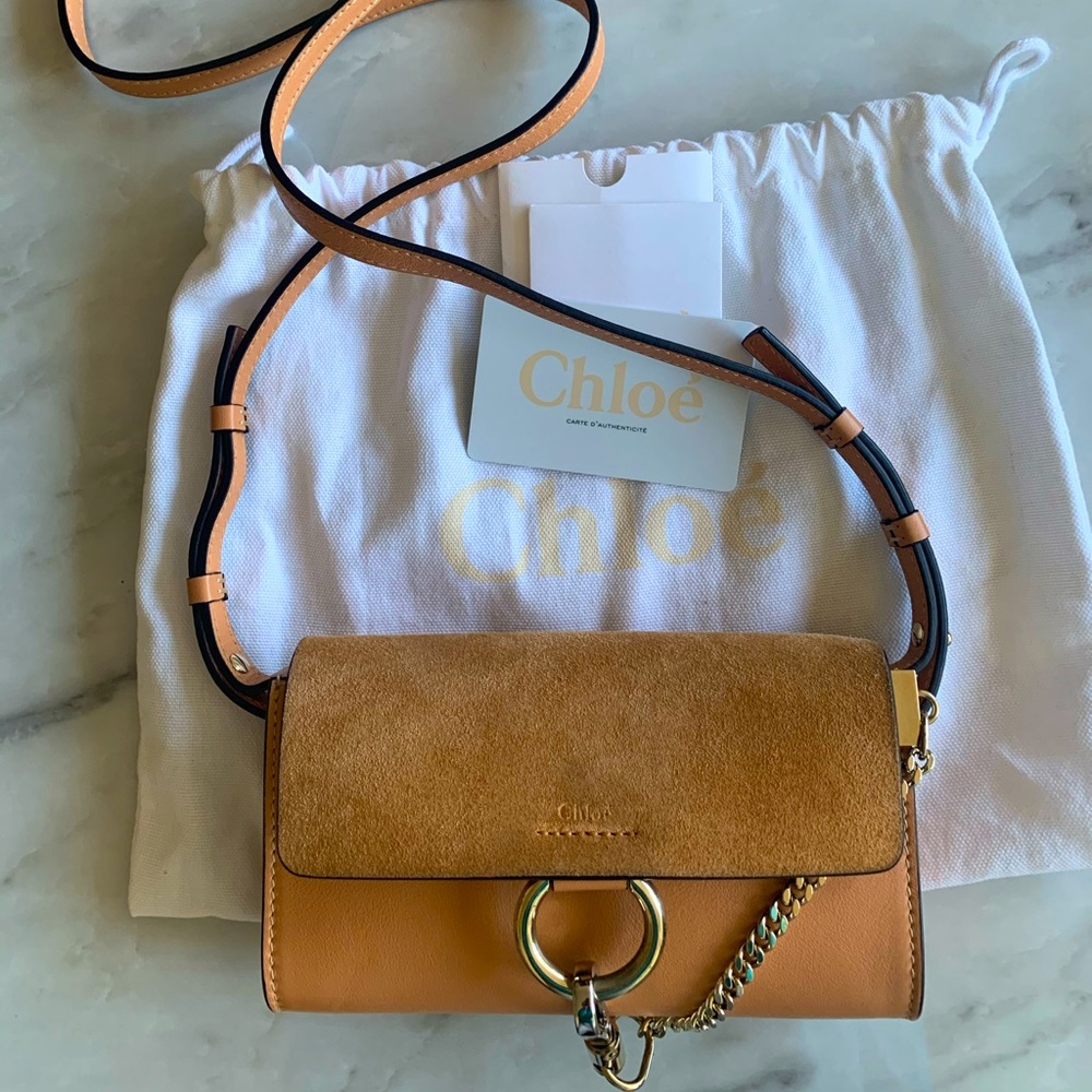 SOLD Chloe Faye Wallet bag, beige